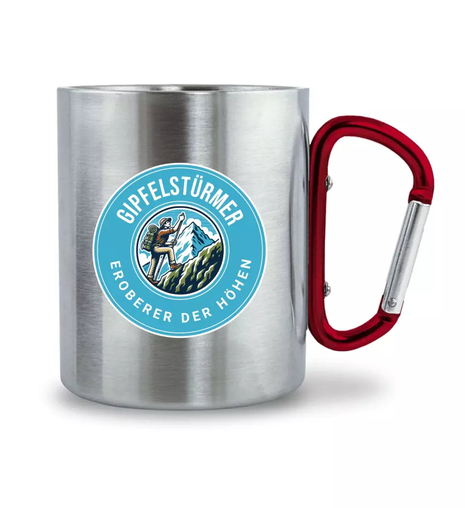 Edelstahl-Tasse Gipfelstürmer