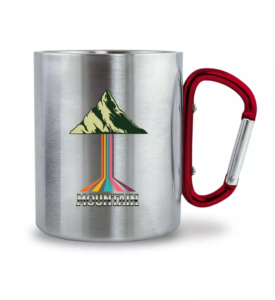 Edelstahl-Tasse Mountain Farben