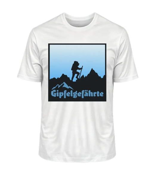 Premium T-Shirt Gipfelgefährte Blau